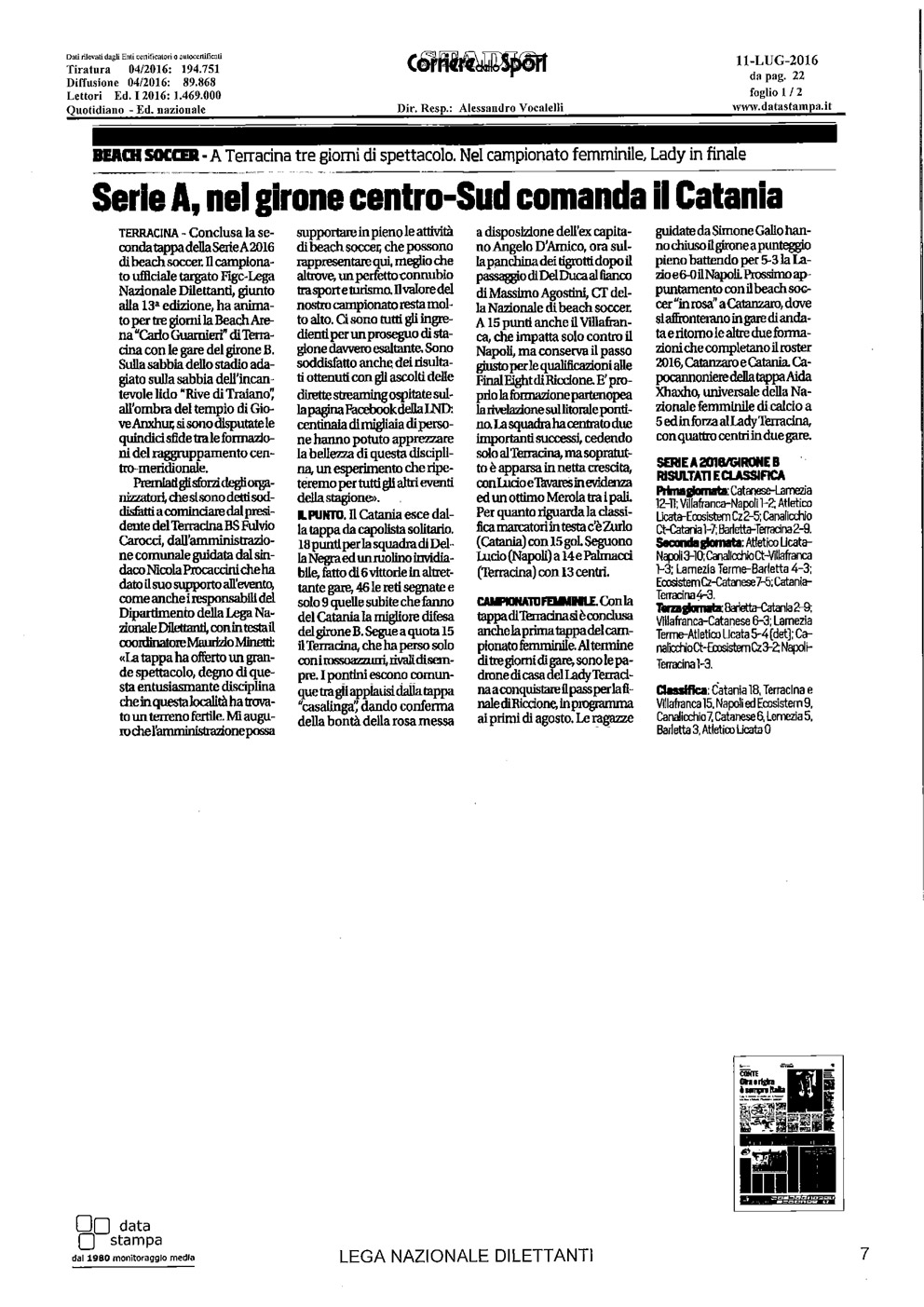 Rassegna Stampa 2