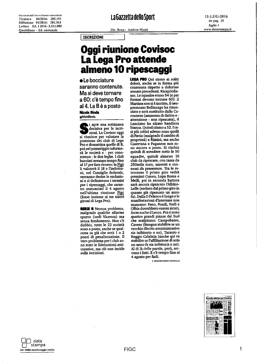 Rassegna Stampa 9