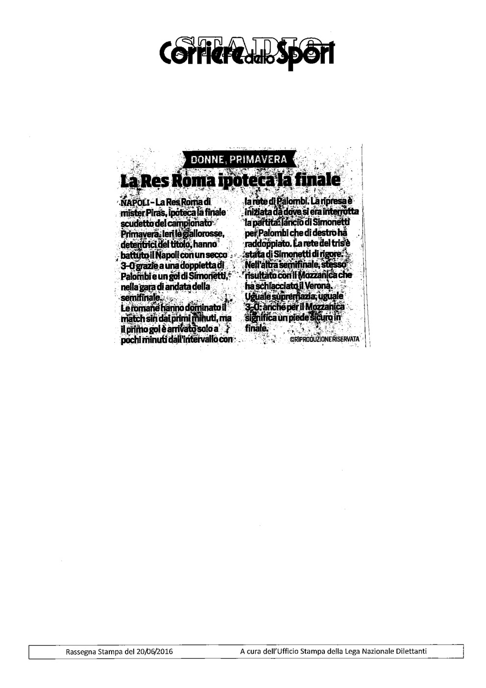 Rassegna Stampa 6